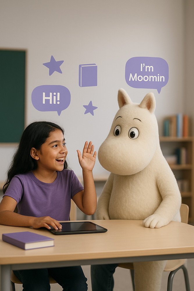 moomin metodo aprendizaje
